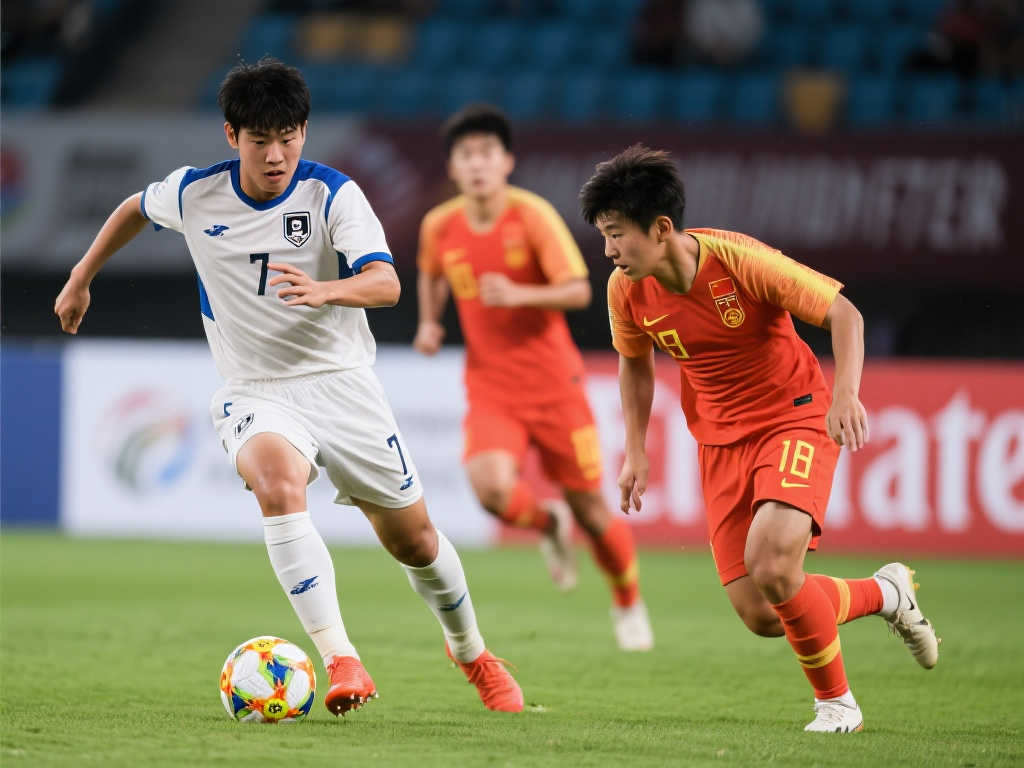 【U20亚洲杯】蒯纪闻精彩凌空破门 国青惜败1-2澳大利亚